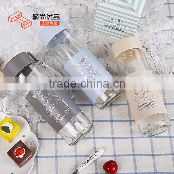 L00020 2017 High Quality Stylish Design Custom Handmade Pyrex Heat-Resistant Clear Glasses Bottles photo-6