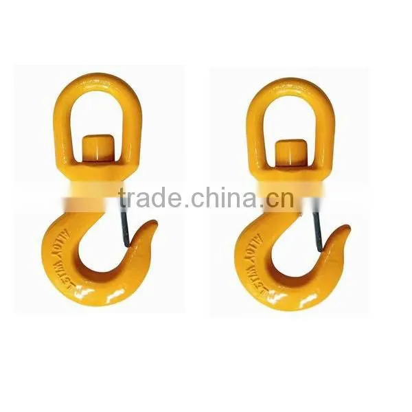 Drop Forged Swivel Hoist Hook With Safety Latch photo-5