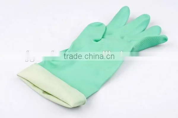 Hands Kitchen Gloves Rubber Dishes Cleaning Home Office Toilet Latex photo-3