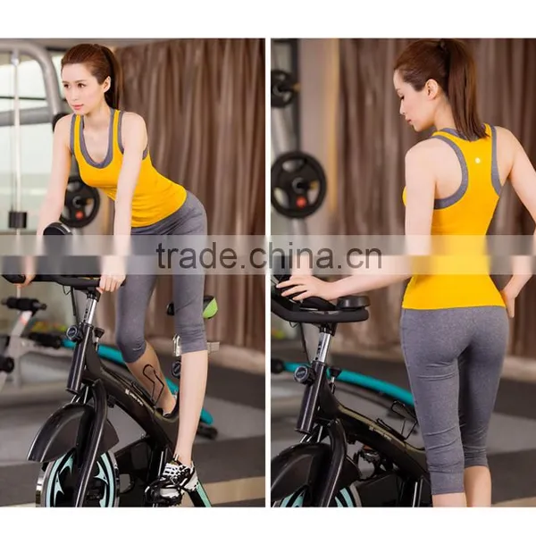 2016 Summer Nylon Blend Spandex Yoga Active Fitness Wear Set for Women, Sexy Sport Clothing Set photo-3