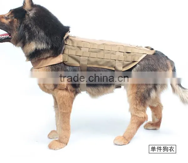 Pet Dog Clothes Outdoor Military Fans Equipped With a Pet Dog Vest/Army Police Dog Clothes photo-4