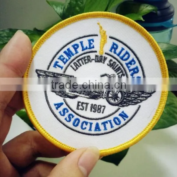 China High Quality Customized Eco-friendly Washable Garments Embroidery Patches photo-6