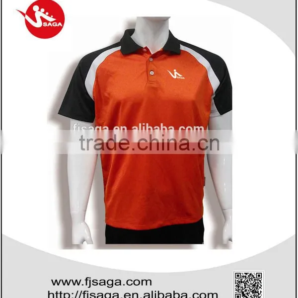 Wholesale Golf Shirts With Polyester and Spandes Suit for Men Newest Design photo-5