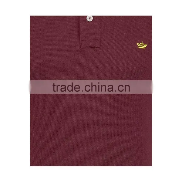 MGOO 2016 High Quality Short Sleeves Polo Summer Fashion Chest Logo 100% Cotton With Embroidery Logo photo-4