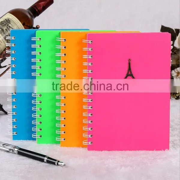 32K/18K PP Cover Planner Cheap Spiral Notebook Custom ,student Notebook Printing photo-3