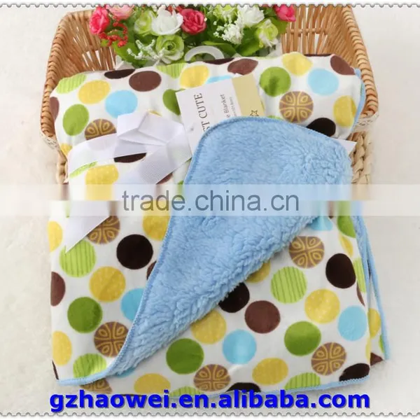 Hot Sale Fleeces Spring & Autumn Baby Blanket photo-4