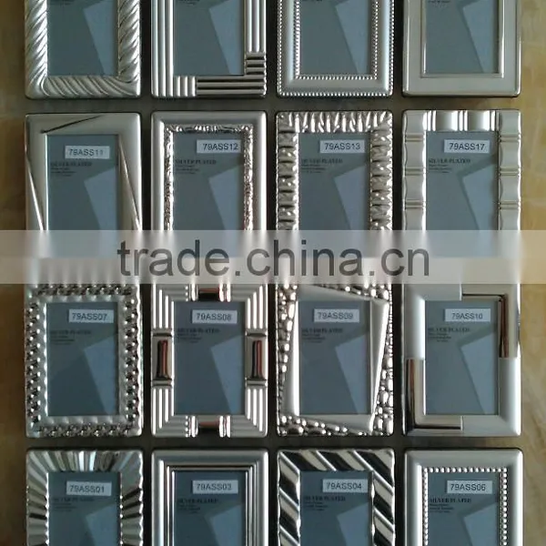 Good Quality Silver Metal 12 Months Baby Photo Frame photo-6