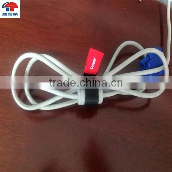 Custom Shape Colorful Self-locking Hook and Loop Strap photo-3