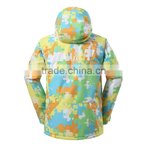 Yellow Ski Jacket Colorful Ski Jackets Active Snowboard Jacket photo-3