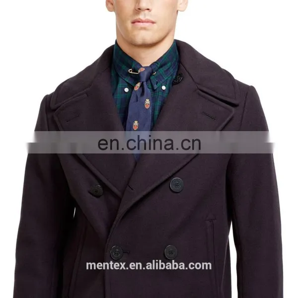 WOOL PEA COAT photo-3