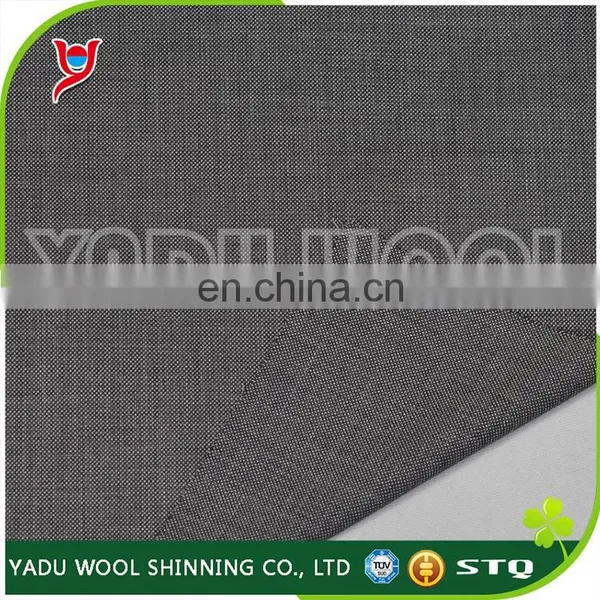 Heavy wool fabric / wool plaid fabrics / polyester wool fabric