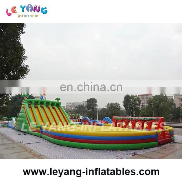 45M 5K Extreme Rush Obstacle Course, Inflatable Obstacle Race for Rentals photo-2