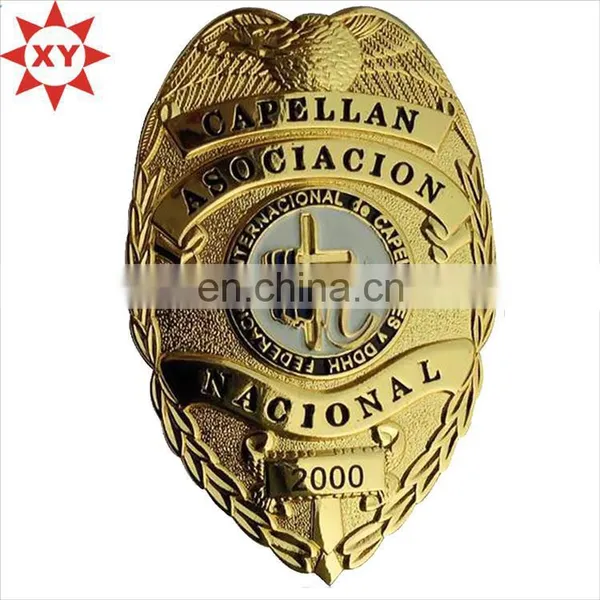Custom Private Security Officer Magnetic Metal Badges photo-5