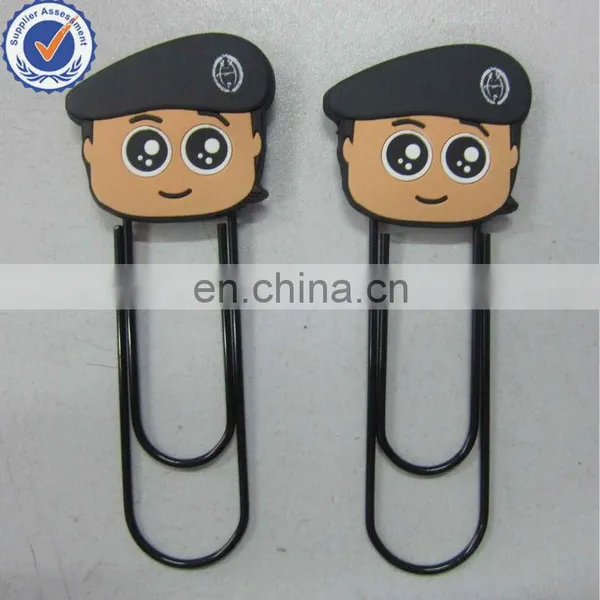 Custom Logo Flat Metal Paper Clip Wholesale photo-4