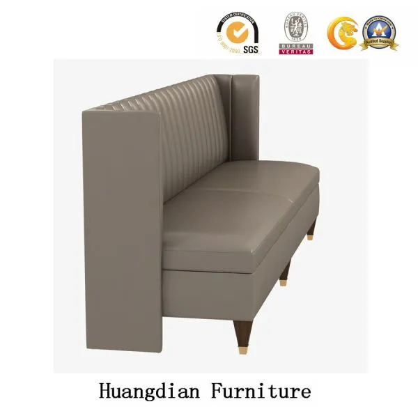 2017 New Design Restaurant Furniture Leather Seating Booth (HD489) photo-2