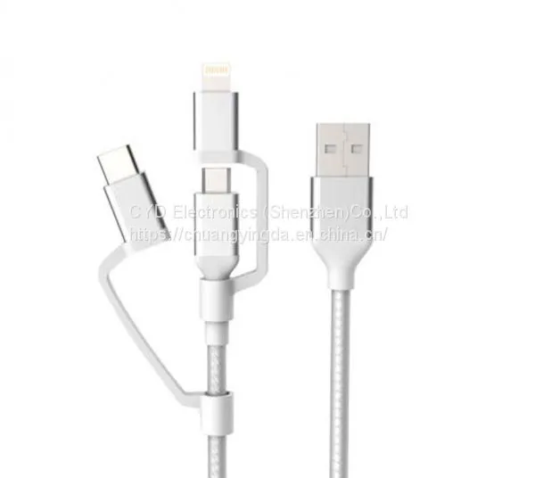 Factory Direct Sell Universal Multi-purpose USB Charging Cable