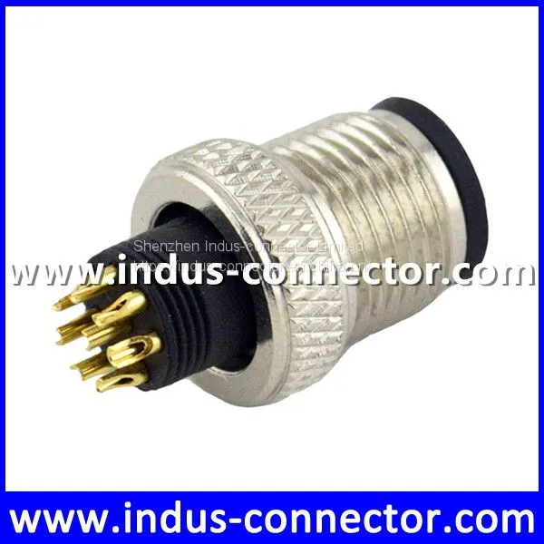 Ip68 a Code 12 Pin Rated Voltage M12 Molded Connector for Phone Line Cord photo-4
