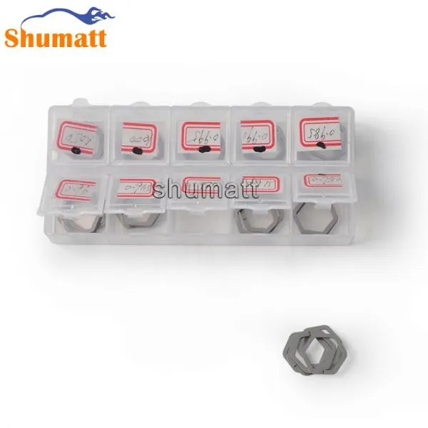 Diesel Piezo Injector Adjust Washer Shim 0.96-1.005mm 10 Types 100pcs photo-2