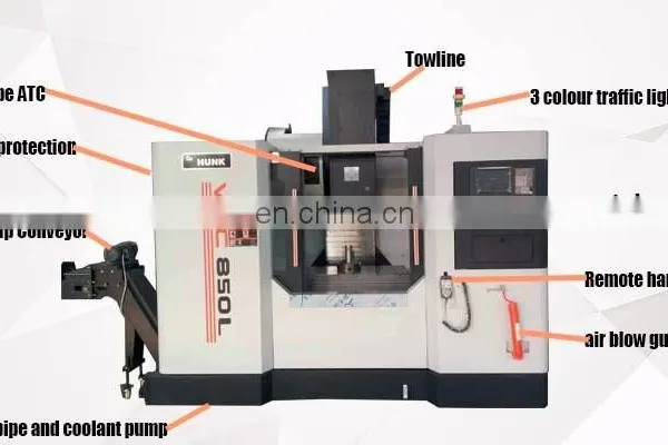 VMC850 Factory Price 3 Axis Vertical Economic Machine Center for Sale photo-6