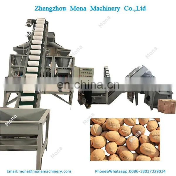 Walnut Shell Grinder Nut Shelling Processing Line|Walnut Shelling Production Line photo-4