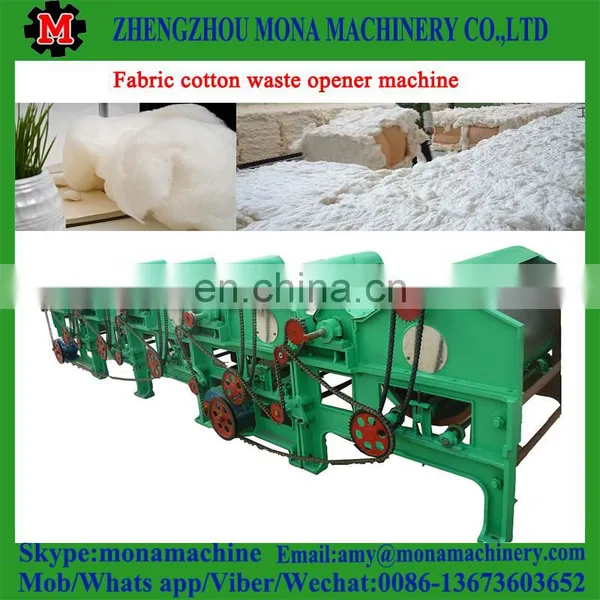 High Output Scutcher Cotton Opener Fabric Woolen Opening Machine for Sale photo-6