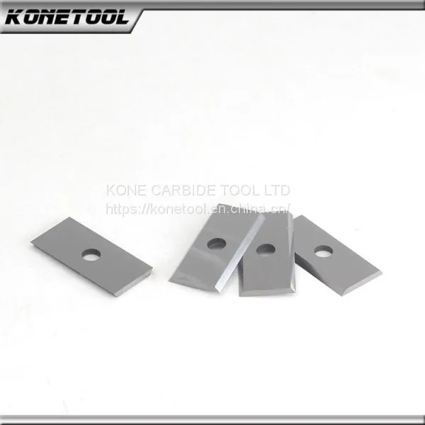 Standard Tungsten Carbide Replacement Knives - Countersink Hole
