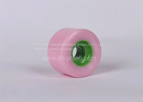 pu Wheels for Skate Board 70*45 PU Wheels Pink pu Pulley for Skateboard photo-4