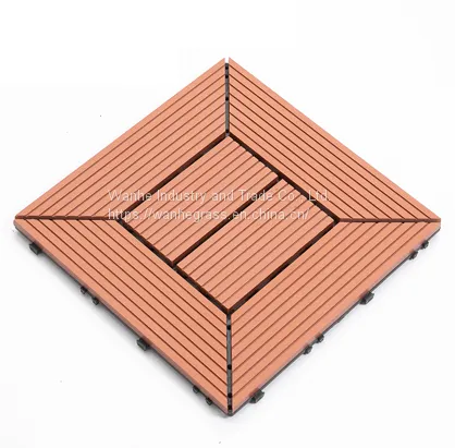 Wanhe Wpc Flooring Interlocking Outdoor 4 by 8 Sheet of Composite Decking photo-4