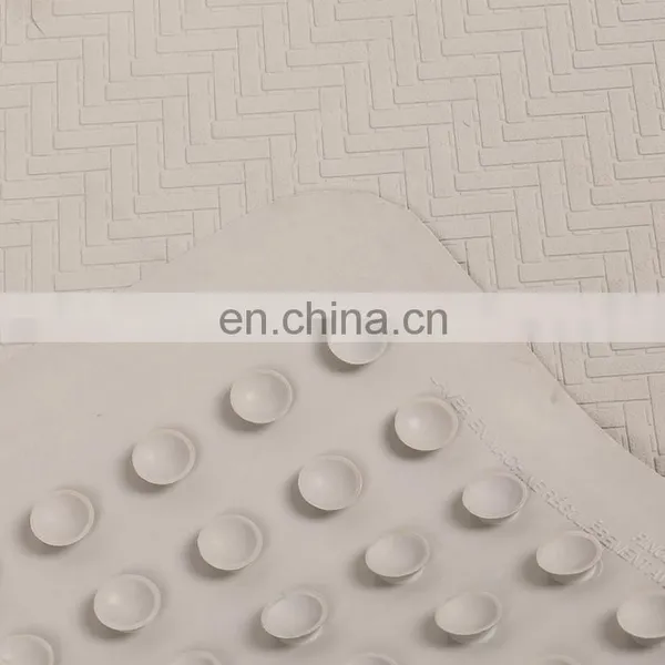 Hot Sales Comfortable Pvc Plastic Safety Anti-slip Bath Room Suction Mats photo-3