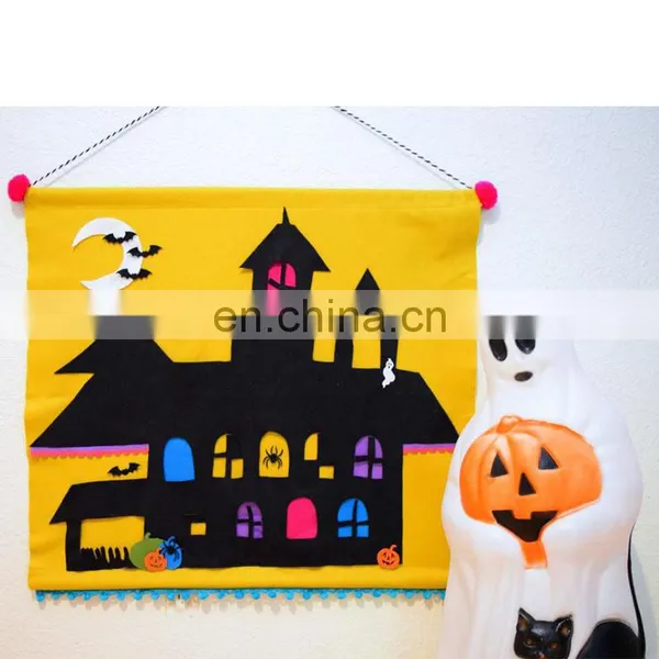 2019 New Design Wholesale Cheapest Halloween Party Superhero Felt Halloween Garland photo-6