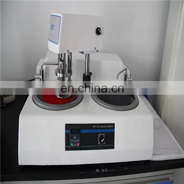 MP-2B Dual Disc Metallographic Specimen Jewelry Fiberglass Grinding And Polishing Machine photo-4