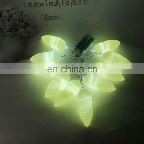 High Quality Battery Powered Harvest Plastic Corn Shape String Light For Home Decoration photo-4