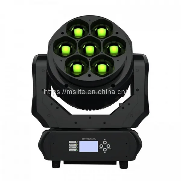 Stage Moving Head Wash Light 7*40W LED RGBW 4 in 1 photo-2