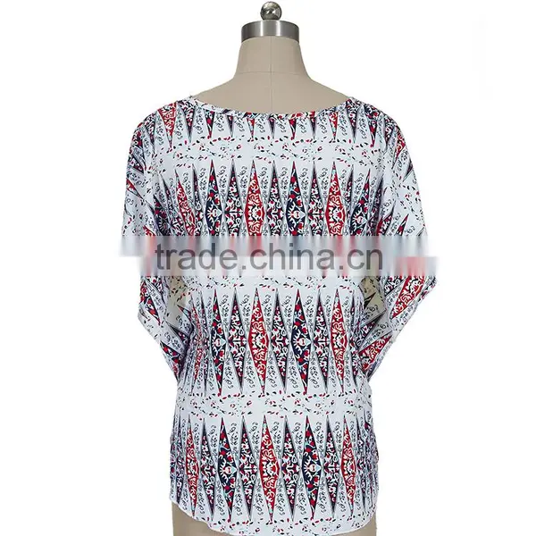 100% Engineering Print Blouse photo-2