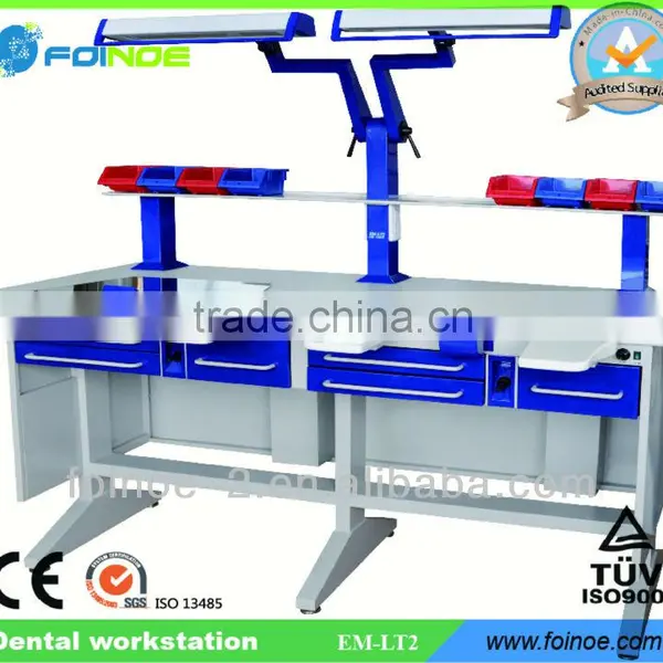 EM-LT6 Double Dental Lab Workstation for Laboratory With CE photo-6