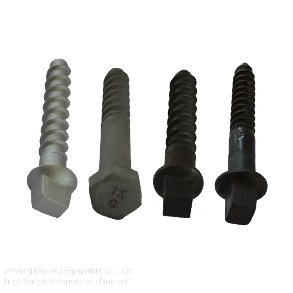 Screw Spikes for Railway Track Fixing
