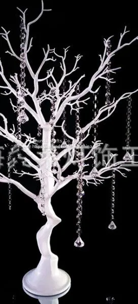 Decorative Ornaments Christmas Tree With Crystal Pendant Creative Home Gardening Resin Decoration photo-2