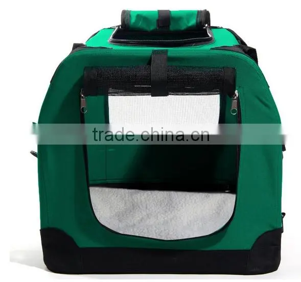 600D Oxford Waterproof Soft Sided Pet Bag With Mosquito Nets photo-4
