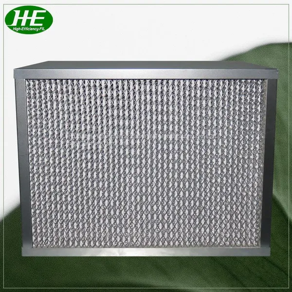 High Performance H13 H14 Deep Pleated HEPA Filter photo-3