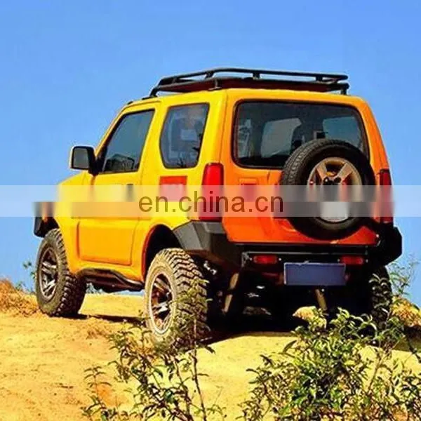 4*4 Hard Rear Bumper With Spare Tire Rack for Suzuki Jimny Car Accessories Rear Bar photo-5