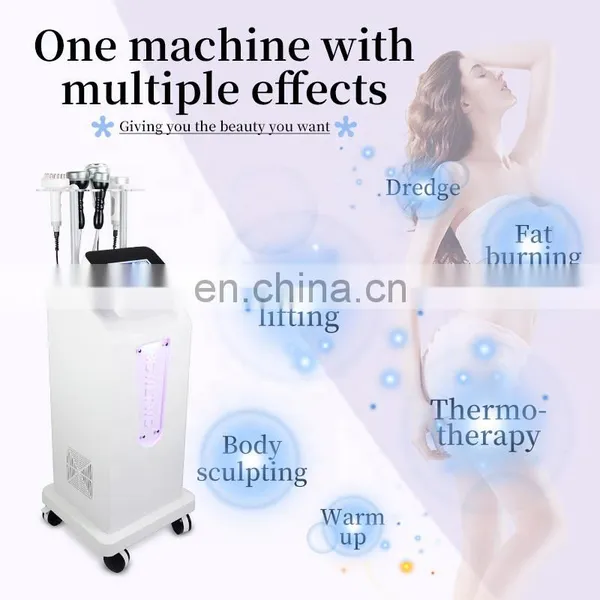 Factory Price RF Vacuum 80K Ultrasound Cavitation Therapy 8D Carving Slimming Machine 5D Weight Loss BIO Massage Body Detox photo-3