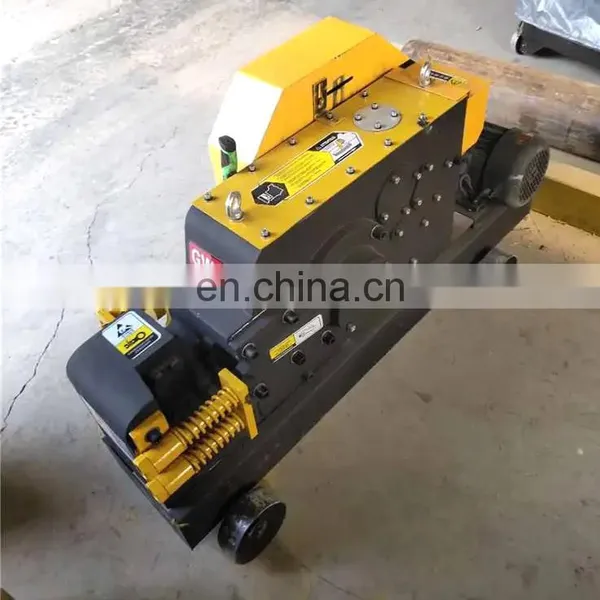 Factory Round Bar Cutting Machine Electric Rebar Steel Iron Rod Cutter Manual Rebar Cutter Machine photo-2