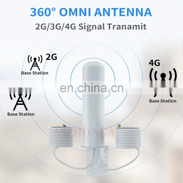High Gain 10dbi 12dbi 915MHz 2700MHz Lora Omni Fiberglass Waterproof Outdoor Antenna Support 3G 4G Router and Camera photo-3