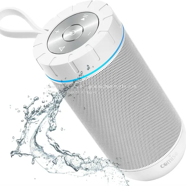 Waterproof Bluetooth Speaker IPX7, 25W Wireless Portable Speakers Loud Sound Strong Bass Stereo