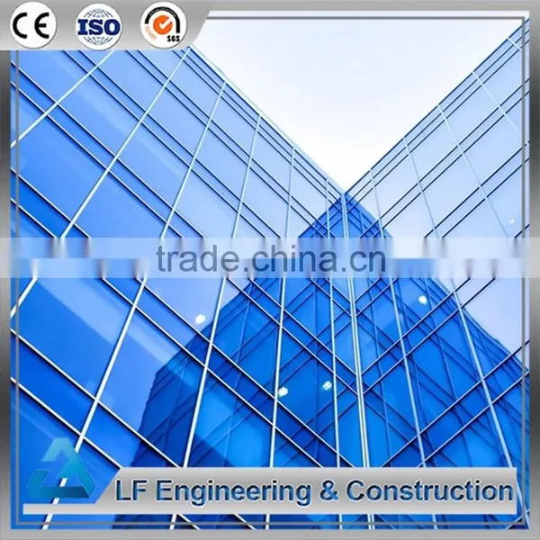 Hot Dipped Galvanized Steel Structure Curtain Wall photo-6