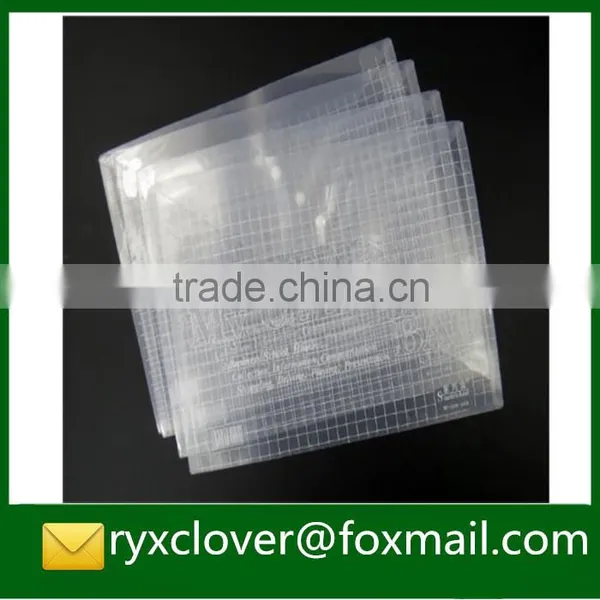 Transparent Button Envelope Plastic Document Bag photo-4