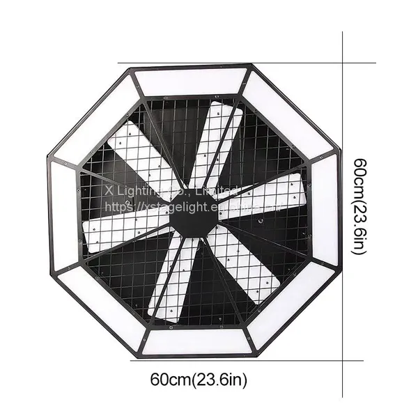 Xlighting Party Equipment Rentals Pixel Fan Led Stage Light photo-3