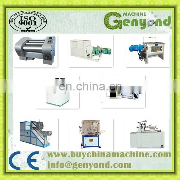 Factory Genyond Complete Hotel Toilet Soap Recycling Production Line / Toilet & Laundry Soap Making Machine Processing Plant photo-4