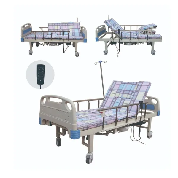Nursing Bed/Common All Iron Spray Painted Medical Bed / Ward Bed photo-4
