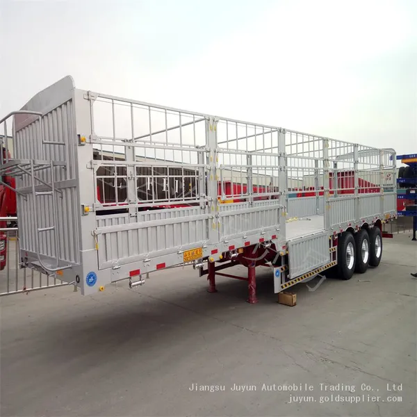 Warehouse Semi-trailer Flower Railing Semi-trailer Export Semi-trailer photo-2